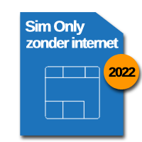 Sim Only zonder internet - Vind goedkoopste sim only abonnement
